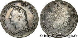 LOUIS XV DIT LE BIEN AIMÉ Écu aux branches d’olivier, buste lauré 1772 Pau