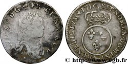 LOUIS XV THE BELOVED Dixième d écu dit “vertugadin” de Béarn 1716 Pau VF/XF
