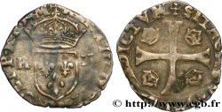 LA LIGUE. MONNAYAGE AU NOM D&nbsp;HENRI III Douzain aux deux H, 1er type 1594 Berre