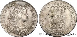 LOUIS XV &nbsp;THE WELL-BELOVED&nbsp; Écu dit &nbsp;de France-Navarre&nbsp; 1718 Paris fVZ