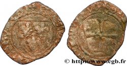 DAUPHIN CHARLES, RÉGENT - MONNAYAGE AU NOM DE CHARLES VI Demi-blanc dit  demi-guénar  n.d. 