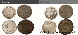 LOTTE Lot de 4 monnaies royales  n.d. s.l.