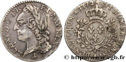 LOUIS XV DIT LE BIEN AIMÉ Dixième d écu dit  à la vielle tête  1772 Paris