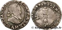 HENRI IV LE GRAND Quart de franc, type de Melun 1593 Melun