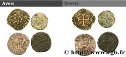 LOTES Lot de 4 monnaies royales  n.d. s.l.