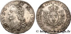 LOUIS XV DIT LE BIEN AIMÉ Écu aux branches d’olivier, buste lauré 1773 Bayonne TTB/SUP