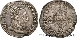 HENRI II Teston à la tête nue, 5e type 1554 Toulouse