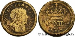 LOUIS XIII LE JUSTE Poids monétaire pour le double louis d’or de forme circulaire n.d. 
