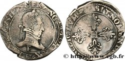 HENRI III Franc au col plat 1576 Angers
