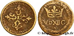LOUIS XIII  Poids monétaire pour le demi-franc de forme circulaire n.d. 