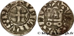 PHILIPPE III LE HARDI Denier tournois n.d. s.l.