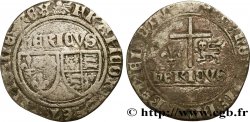 HENRY VI DE LANCASTRE - ROI DE FRANCE (1422-1453) - ROI D ANGLETERRE (1422-1461) et (1470-1471) Blanc aux écus n.d. Rouen