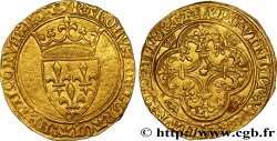 CHARLES VI LE FOU ou LE BIEN AIMÉ / THE BELOVED or THE MAD Écu d or à la couronne n.d. Rouen AU