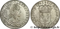 LOUIS XIII Demi-écu, buste drapé et cuirassé (2e buste de Jean Warin) 1643 Paris, Monnaie de Matignon XF/AU