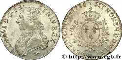 LOUIS XVI Écu aux branches d olivier 1784 Orléans AU/AU