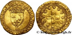 FRANÇOIS IER LE RESTAURATEUR DES LETTRES Écu d or à la croisette, 1er type n.d. Bayonne TTB/TB+
