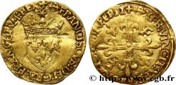 FRANCIS I Écu d or au soleil, 5e type n.d. Bayonne XF