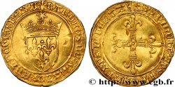 CHARLES VIII Écu d or au soleil n.d. Limoges XF
