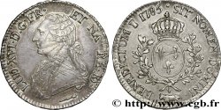 LOUIS XVI Écu aux branches d olivier 1785 Pau XF