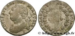 LOUIS XVI (MONARQUE CONSTITUTIONNEL)  12 deniers dit &nbsp;au faisceau&nbsp;, type FRANÇOIS 1792 Saumur