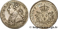 LOUIS XVI Cinquième d écu aux branches d olivier 1788 La Rochelle MS