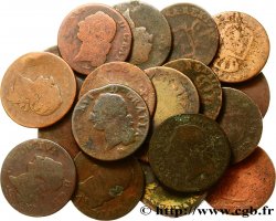 LOUIS XVI Sols dits &nbsp;à l&nbsp;écu&nbsp;, lot de 20 ex. n.d. Ateliers divers