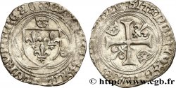 LOUIS XII LE PÈRE DU PEUPLE Douzain ou grand blanc à la couronne n.d. Troyes