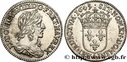 LOUIS XIII Douzième d écu, buste drapé et cuirassé (2e buste de Jean Warin) 1643 Paris, Monnaie du Louvre AU/MS