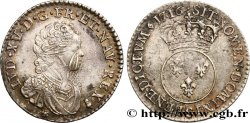 LOUIS XV THE BELOVED Quart d écu dit “vertugadin” 1716 Reims XF
