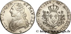 LOUIS XVI Écu aux branches d olivier 1788 Lille AU/AU