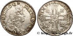 LOUIS XIV  THE SUN KING  Écu aux huit L, 1er type 1691 Aix-en-Provence AU