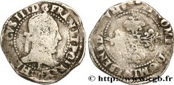 HENRI III Franc au col plat 1584 Angers