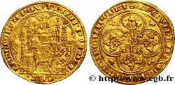 PHILIPPE VI DE VALOIS Écu d or à la chaise n.d. s.l. TTB+