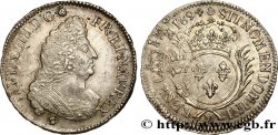 LOUIS XIV LE GRAND OU LE ROI SOLEIL Demi-écu aux palmes 1694 Toulouse TTB
