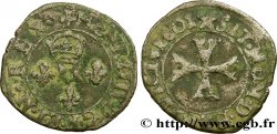 HENRI IV LE GRAND Liard à l&nbsp;H couronnée, 4e type (à la croix échancrée) 1601 Chambéry