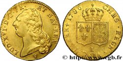LOUIS XVI Double louis d’or aux écus accolés 1786 Limoges TTB+