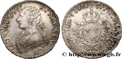 LOUIS XVI Écu aux branches d olivier 1791 Lille TTB