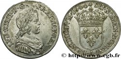 LOUIS XIV  THE SUN KING  Quart d écu, portrait à la mèche courte 1644 Paris, Monnaie de Matignon