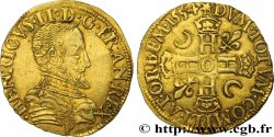 HENRI II Henri d or, 1er type, faux d’époque 1554  TTB+