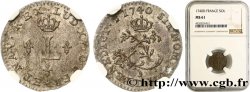 LOUIS XV DIT LE BIEN AIMÉ Sol de billon 1740 Lyon SUP61