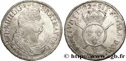 LOUIS XIV &nbsp;THE SUN KING&nbsp; Écu aux insignes 1702 Nantes