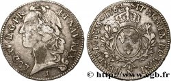 LOUIS XV DIT LE BIEN AIMÉ Écu aux branches d’olivier, tête ceinte d’un bandeau 1764 Montpellier TB+