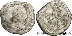 HENRI III Demi-franc au col plat 1577 Limoges