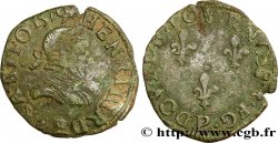 HENRI III Double tournois, 1er type de Dijon 1579 Dijon