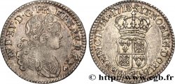 LOUIS XV DIT LE BIEN AIMÉ Dixième d écu dit  de France-Navarre  1718 Strasbourg TTB+/SUP