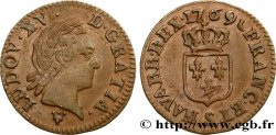 LOUIS XV DIT LE BIEN AIMÉ Liard dit “à la vieille tête” 1769 Reims