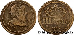 LOUIS XII à HENRI III - POIDS MONÉTAIRE Poids monétaire pour le demi-teston n.d.  VF