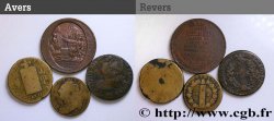 LOTES Lot de quatre monnaies de la Révolution française n.d. s.l.