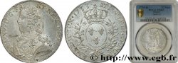 LOUIS XV DIT LE BIEN AIMÉ Demi-écu aux branches d olivier, buste habillé 1733 Aix-en-Provence SUP62