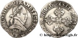 HENRY III Franc au col plat 1583 Bordeaux